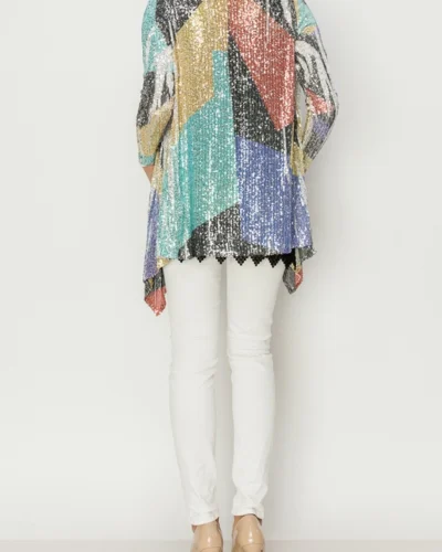 Geo-Pop Sequin Jacket